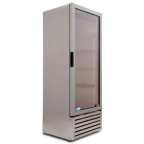 Refrigerador Imbera G319 Acero Inoxidable Puerta De Cristal IMBERA