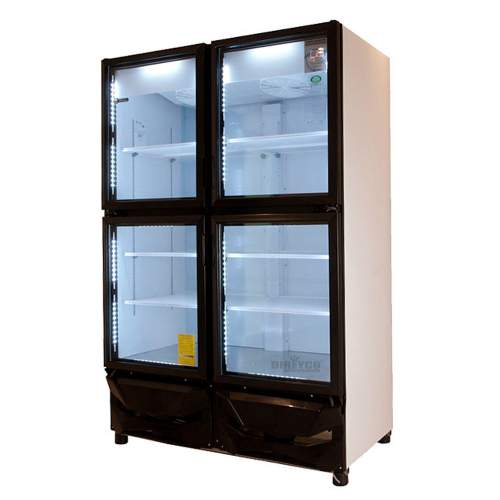 Refrigerador Criotec CFX-42 4P Cuatro Puertas De Cristal