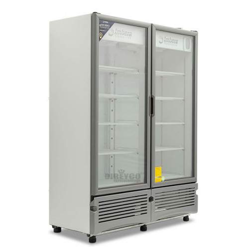 Refrigerador Imbera G342 Doble Puerta De Cristal - 1023306