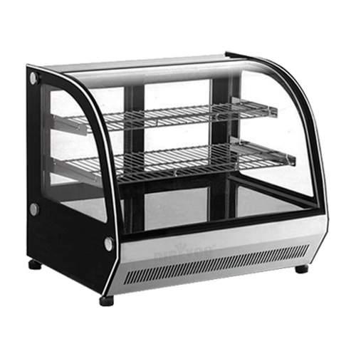 Vitrina Migsa GN-900CT Cristal Curvo Sobre Mostrador
