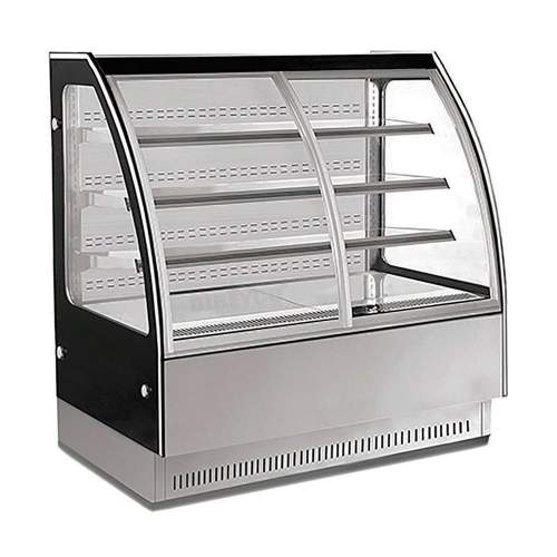 Vitrina Migsa GN-1500Y3 Exhibidora De Puertas Frontales Curvas