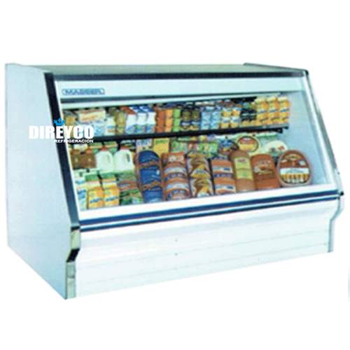 Vitrina Masser RHNA-2000 Cristal Recto Entrepaos De Acero Inoxidable