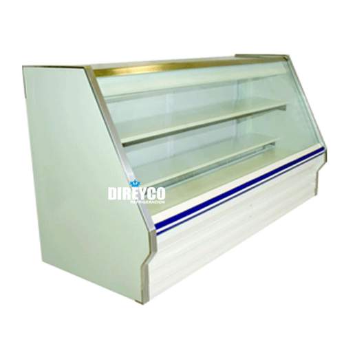 Vitrina Masser RHNL-1500 Cristal Recto Entrepaos De Lamina Pintada