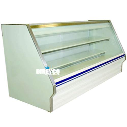 Vitrina Masser RHNL-2000 Cristal Recto Entrepaos De Lamina Pintada