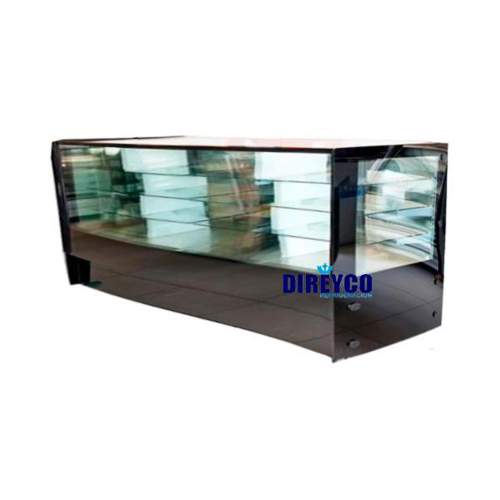 Vitrina Masser RHNVCT-1500-FGCP Cristal Recto Full Glass CUBO PLUS Entrepaos De Cristal Iluminados