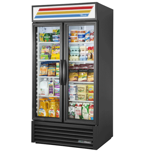 Refrigerador True GDM-35-HC~TSL01 Doble Puerta De Cristal